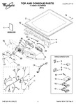 Diagram for 01 - Top And Console Parts