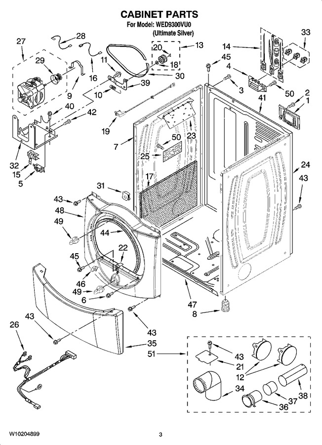 Diagram for WED9300VU0