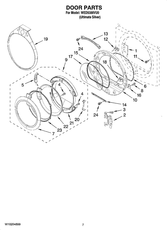 Diagram for WED9300VU0