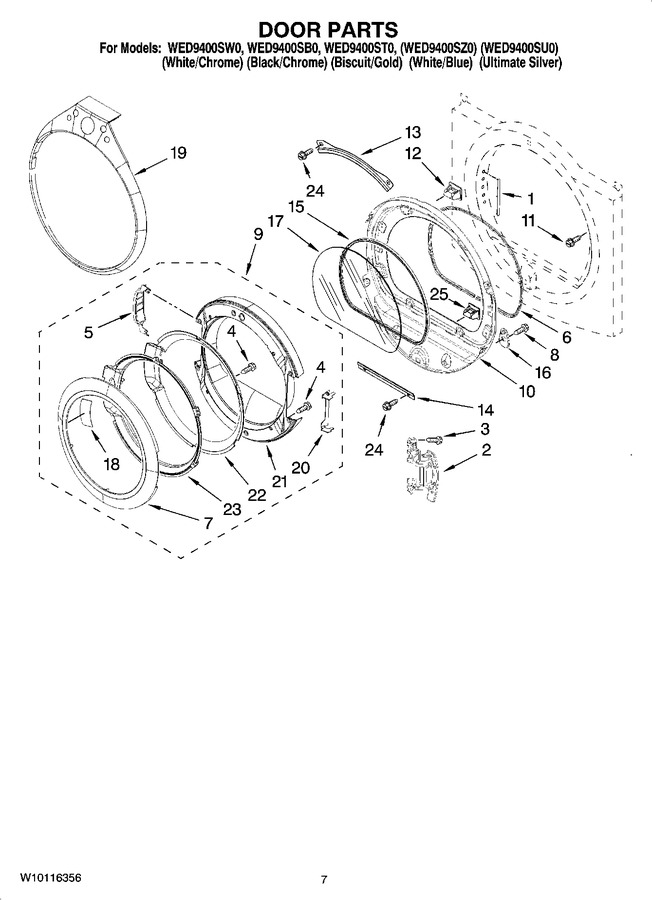 Diagram for WED9400SB0