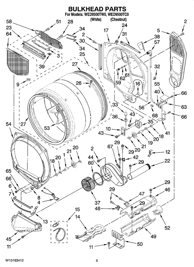 Diagram for WED9500TW0
