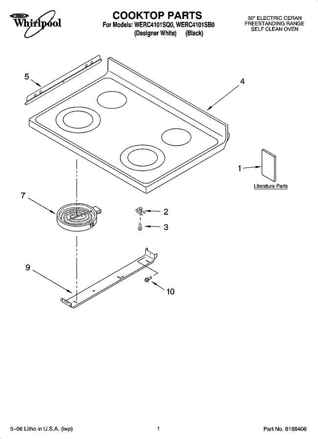 Diagram for WERC4101SB0