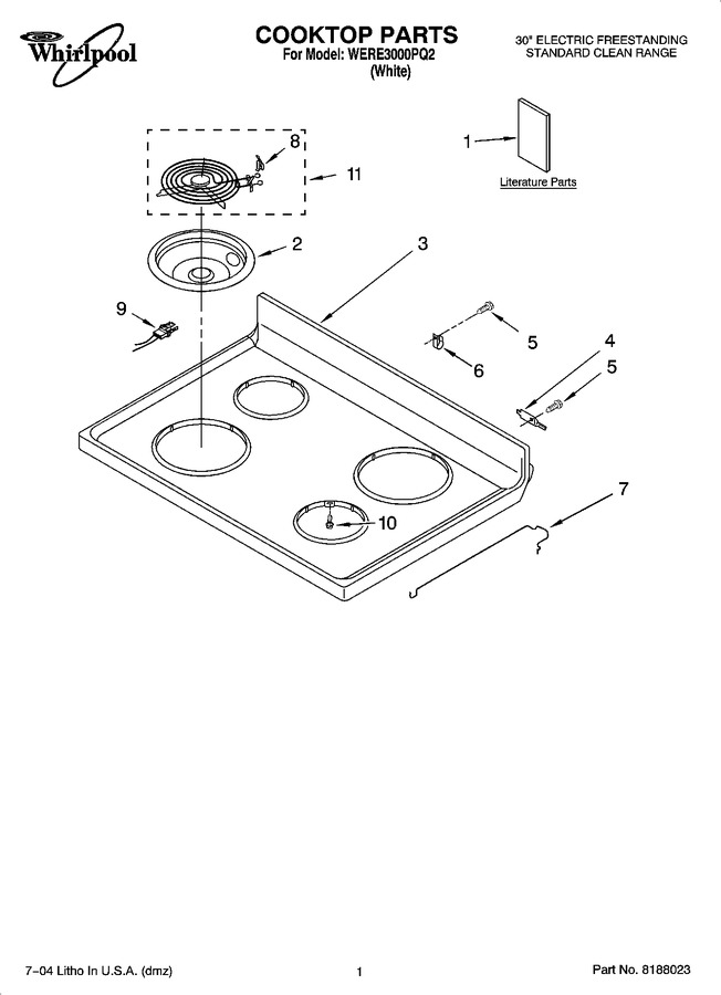 Diagram for WERE3000PQ2