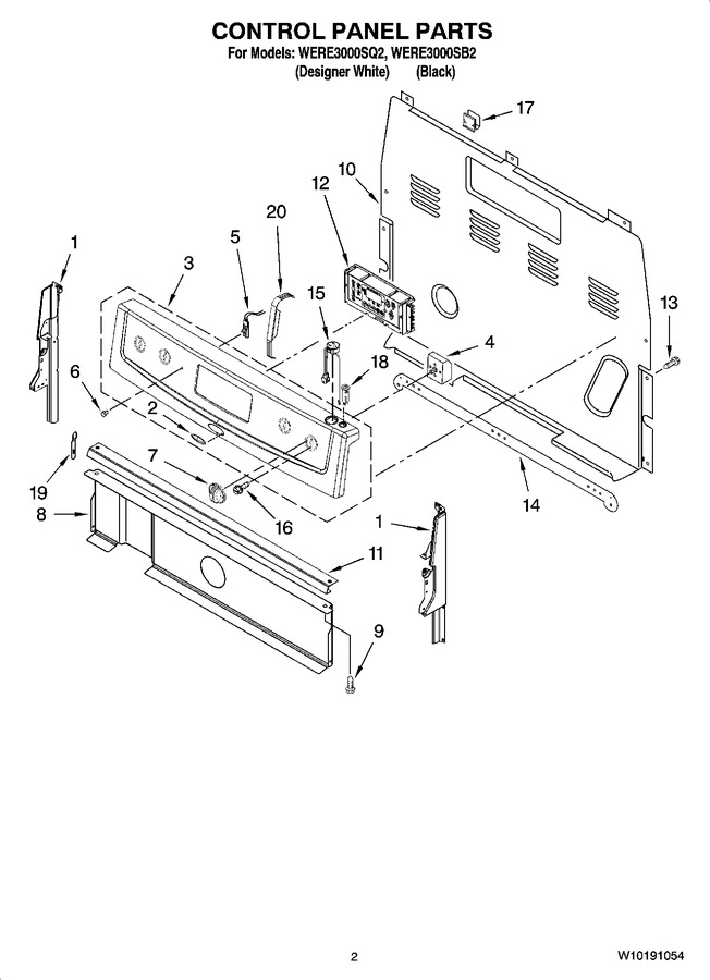 Diagram for WERE3000SQ2