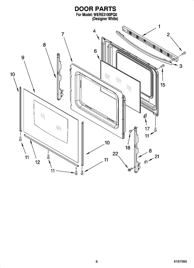 Diagram for WERE3100PQ0