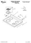 Diagram for 01 - Cooktop Parts