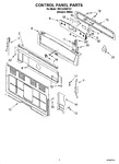 Diagram for 02 - Control Panel Parts