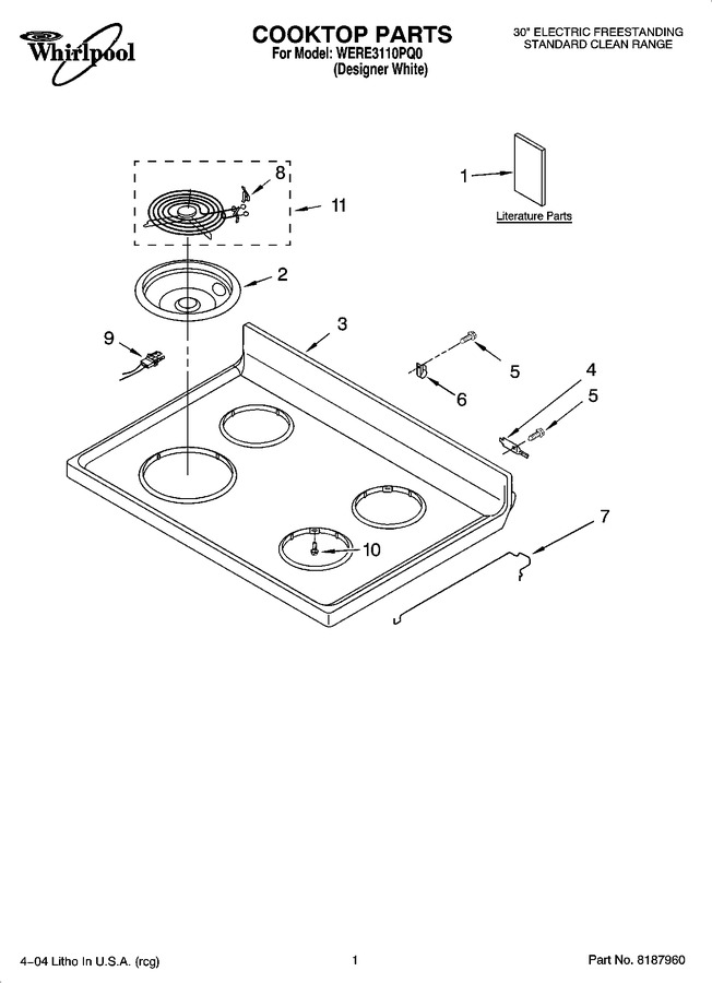 Diagram for WERE3110PQ0