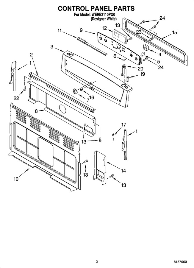 Diagram for WERE3110PQ0