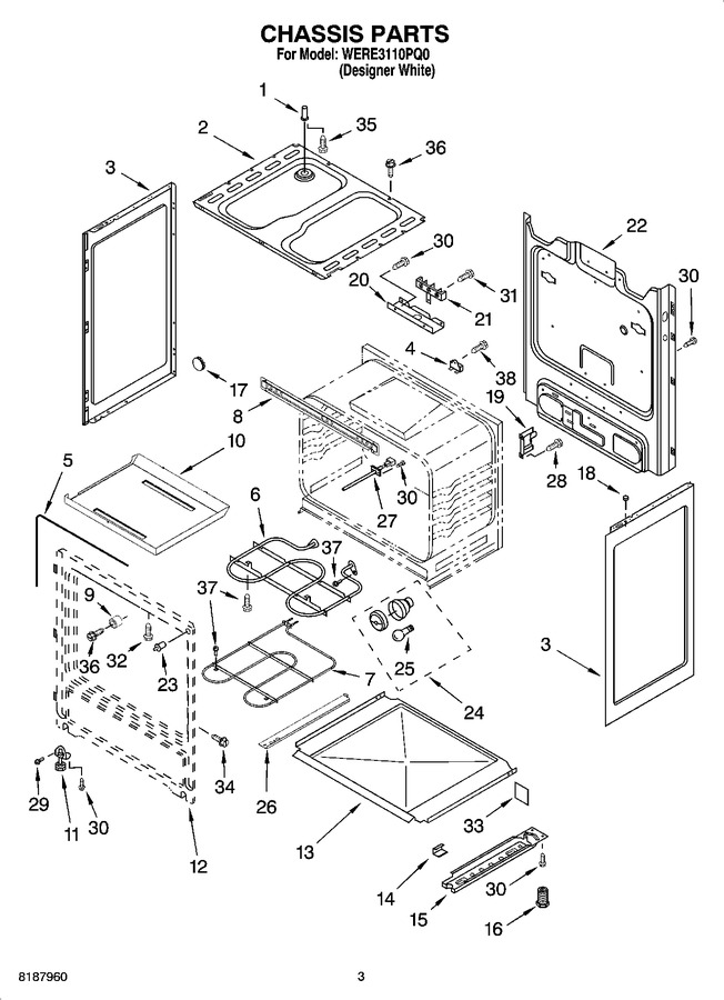 Diagram for WERE3110PQ0