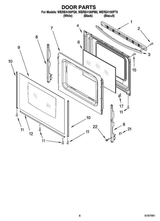 Diagram for WERE4100PQ0