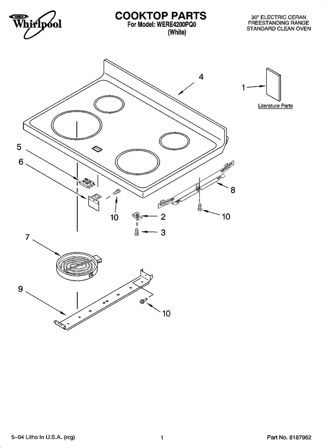 Diagram for WERE4200PQ0