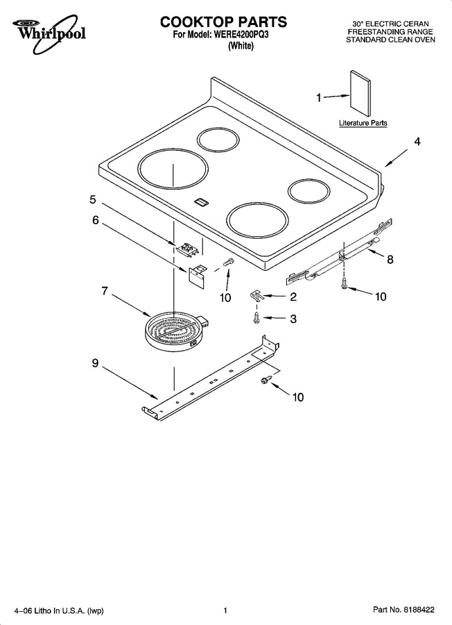 Diagram for WERE4200PQ3