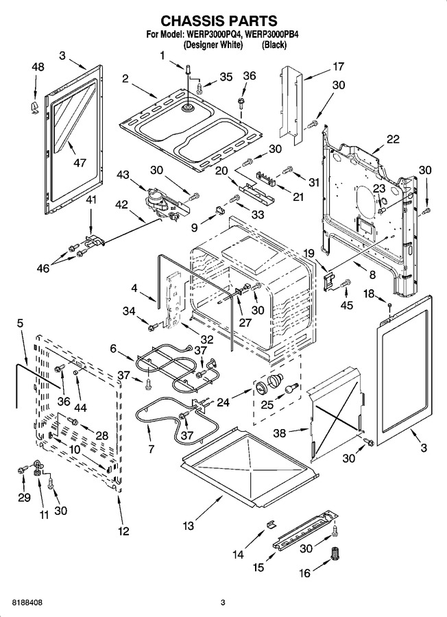Diagram for WERP3000PB4