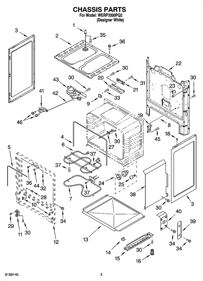 Diagram for WERP3000PQ2