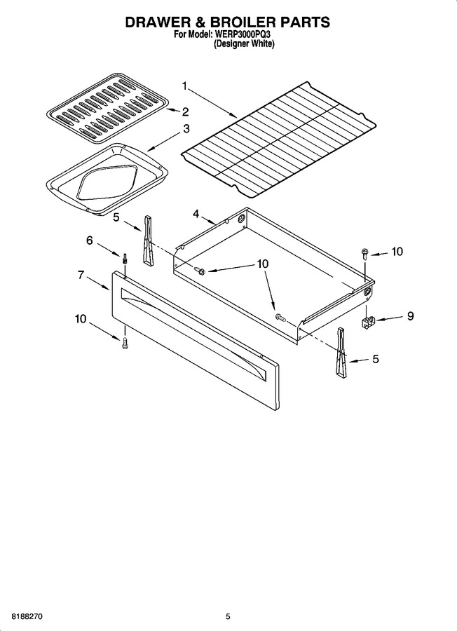 Diagram for WERP3000PQ3