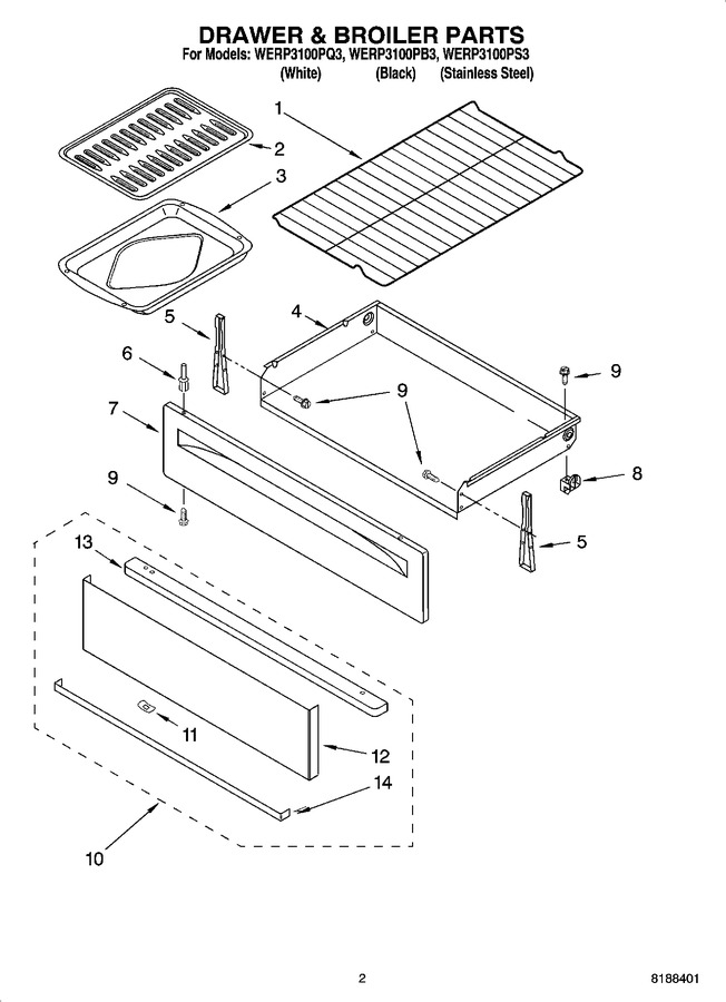Diagram for WERP3100PQ3