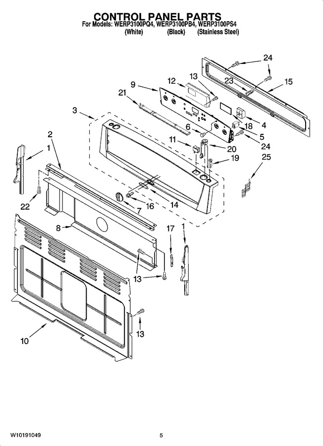 Diagram for WERP3100PS4