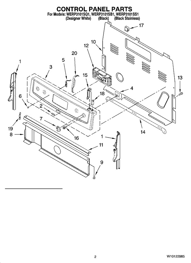Diagram for WERP3101SS1