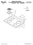 Diagram for 01 - Cooktop Parts
