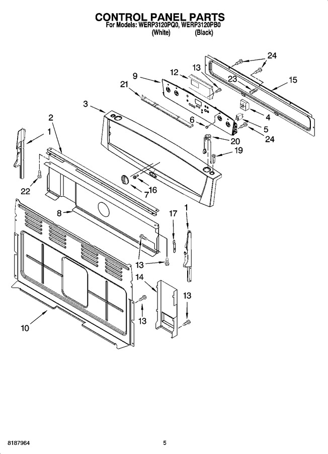 Diagram for WERP3120PQ0