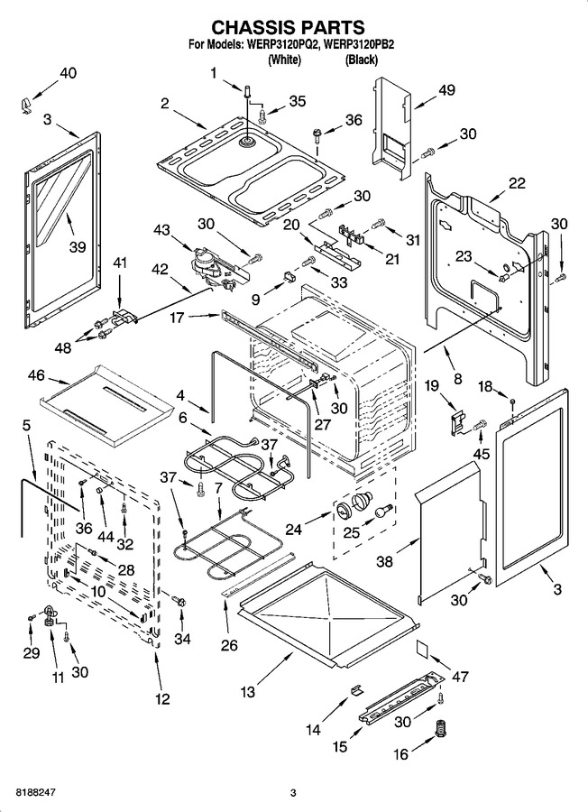 Diagram for WERP3120PQ2