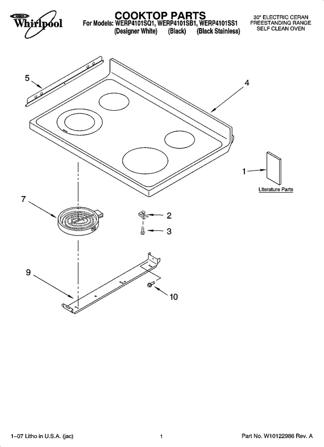 Diagram for WERP4101SS1