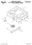 Diagram for 01 - Cooktop Parts