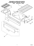Diagram for 02 - Drawer & Broiler Parts