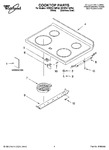 Diagram for 01 - Cooktop Parts