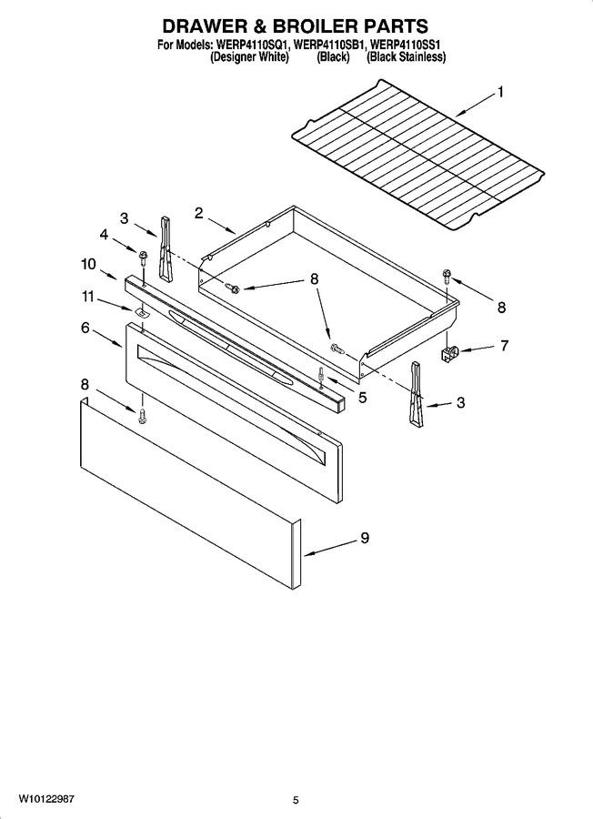 Diagram for WERP4110SS1