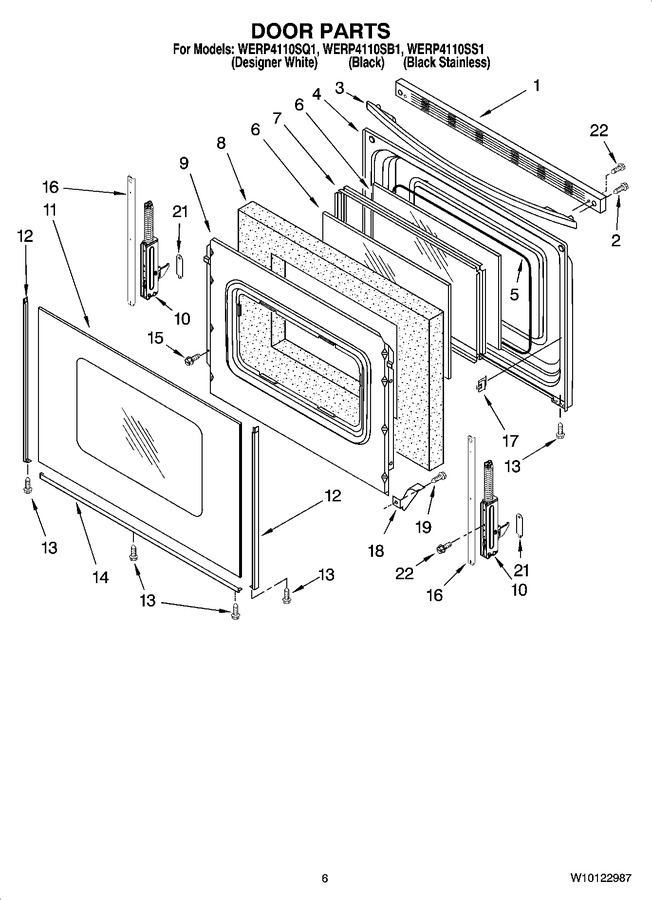 Diagram for WERP4110SS1