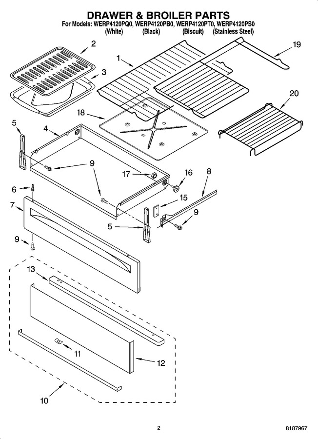 Diagram for WERP4120PQ0