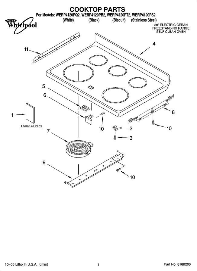 Diagram for WERP4120PQ2
