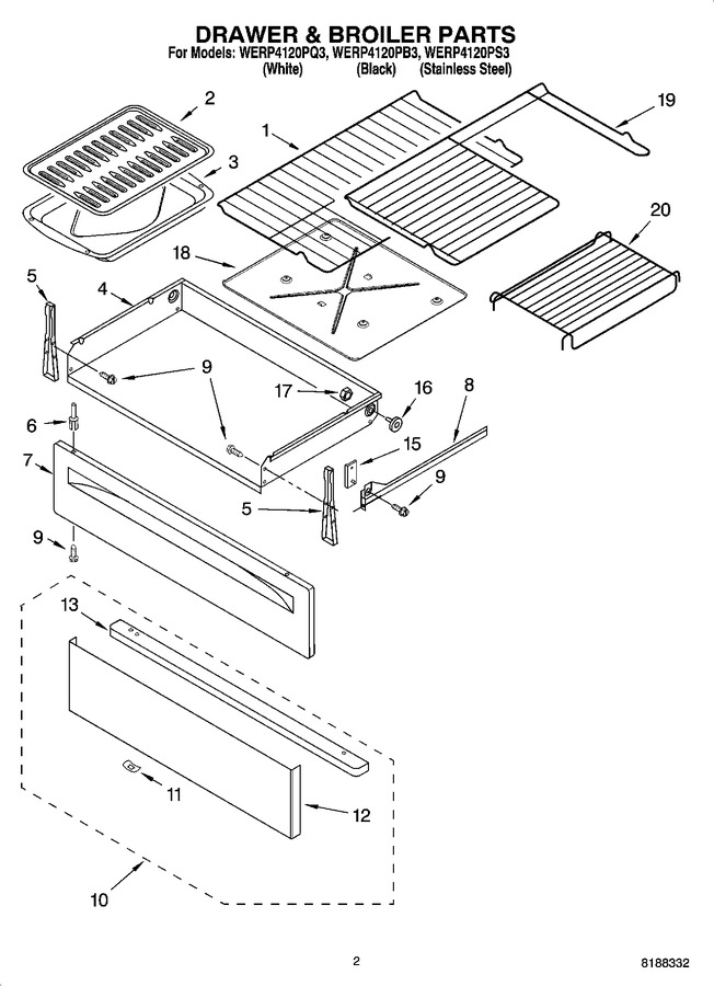 Diagram for WERP4120PQ3