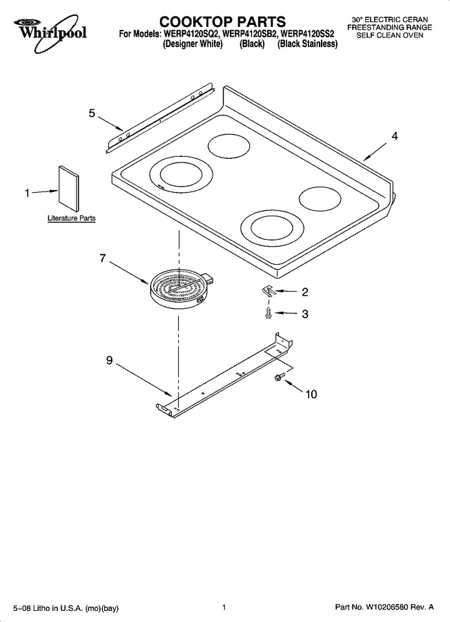 Diagram for WERP4120SS2