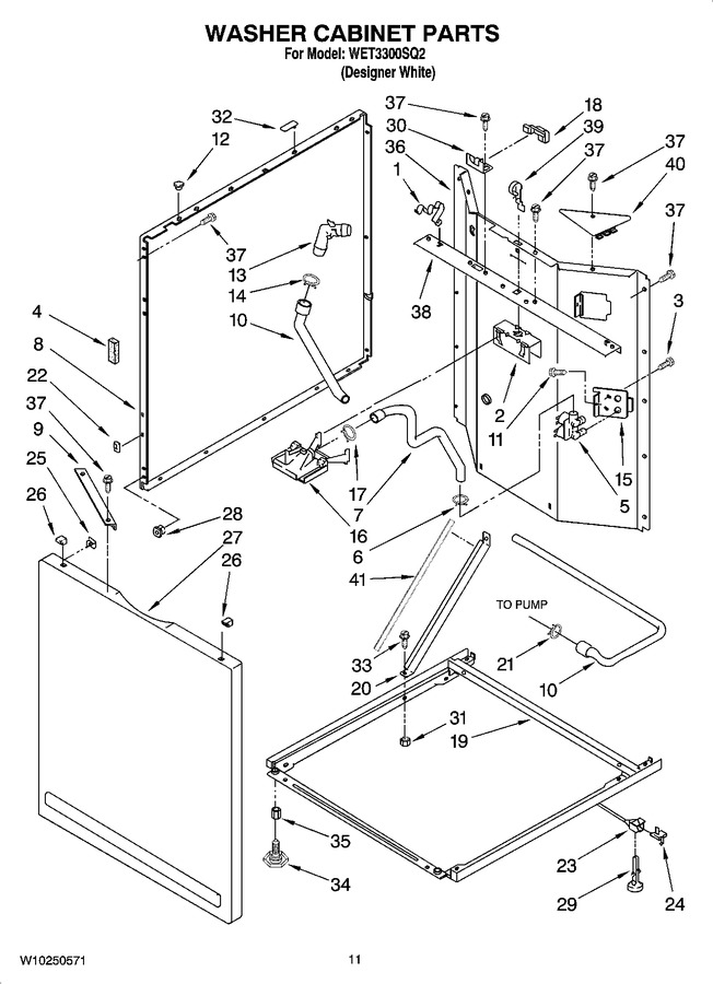 Diagram for WET3300SQ2