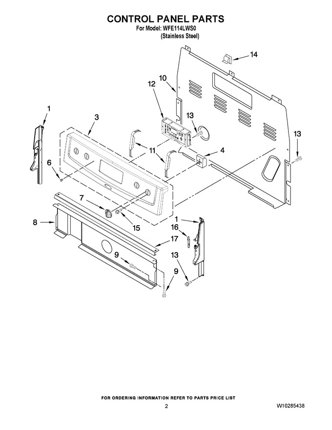Diagram for WFE114LWS0
