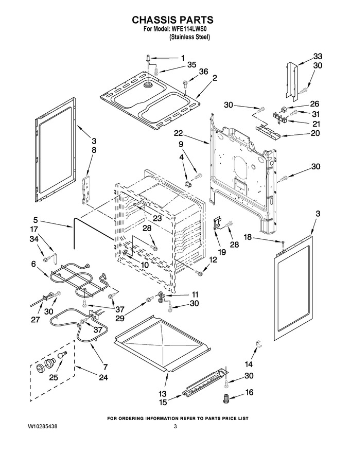 Diagram for WFE114LWS0