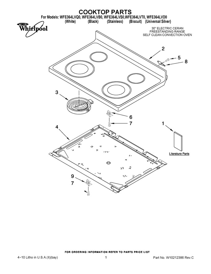 Diagram for WFE364LVS0