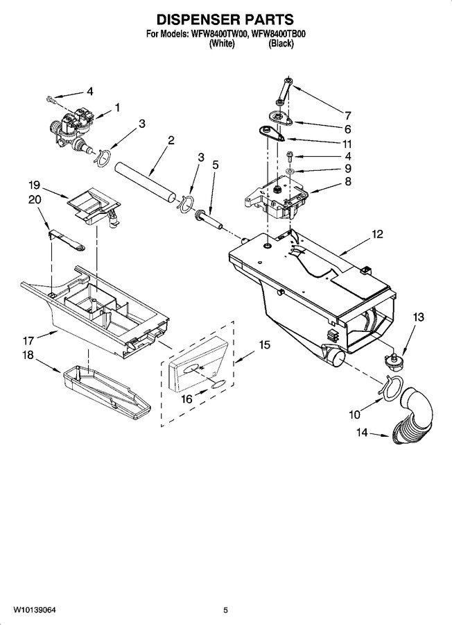 Diagram for WFW8400TW00