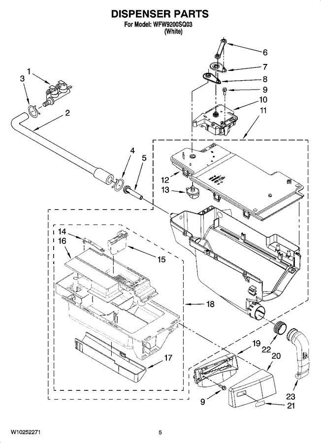 Diagram for WFW9200SQ03