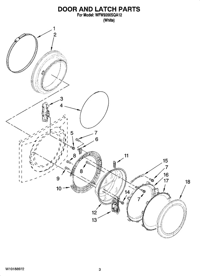 Diagram for WFW9200SQA12