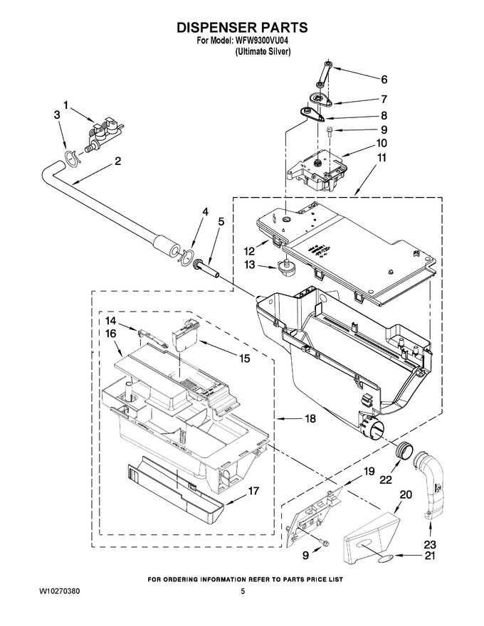 Diagram for WFW9300VU04