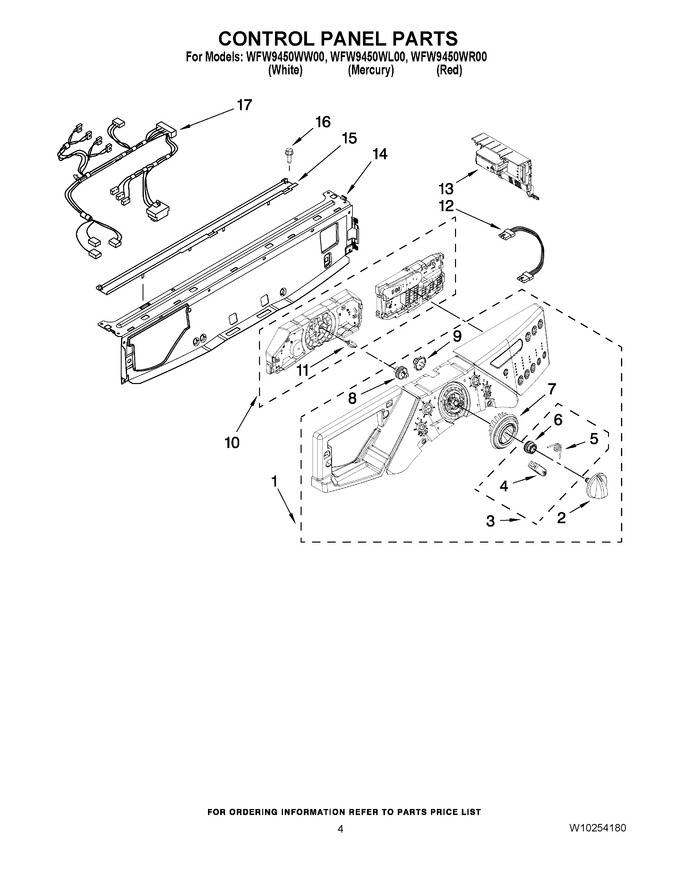 Diagram for WFW9450WW00