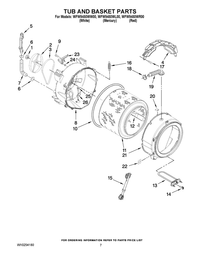 Diagram for WFW9450WW00