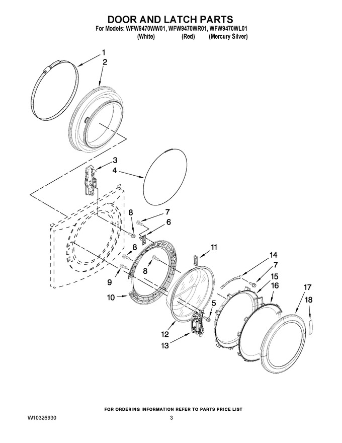 Diagram for WFW9470WL01