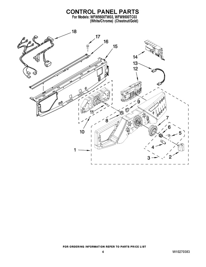 Diagram for WFW9500TW03