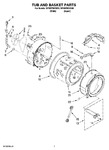 Diagram for 05 - Tub And Basket Parts