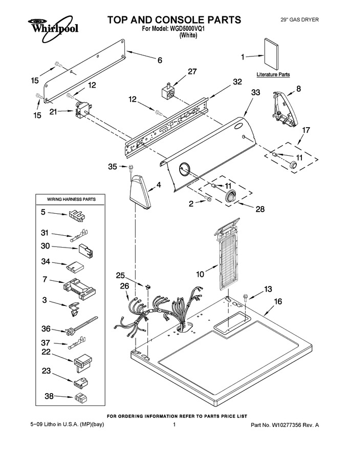 Diagram for WGD5000VQ1